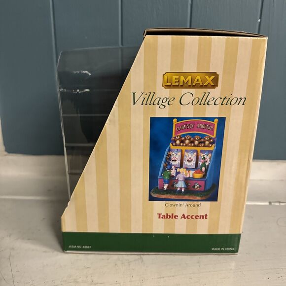 Lemax 2008 Clownin' Around Carnival Booth Stand #83861 Christmas Village Fair - Picture 3 of 4